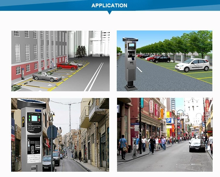 car parking payment machine for on street parking space