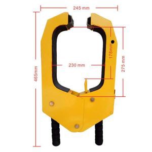 Bílastæði hjól Clamp