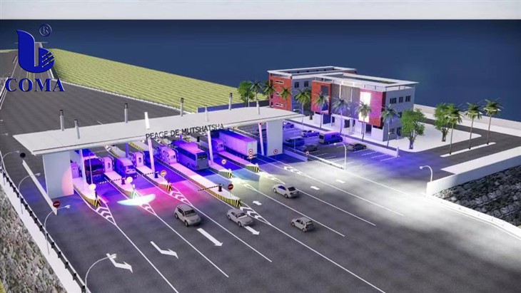 Toll Plaza Stjórnunargreiðslukerfi Bílastæða Tollheimtukerfi